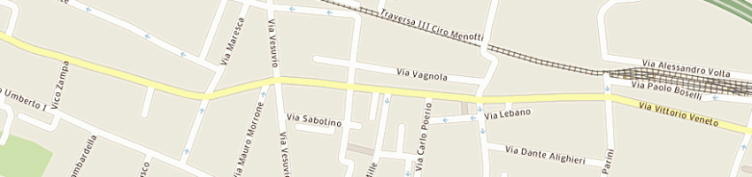 Mappa della impresa mida petroli sas di chiacchiera francesco e c a TORRE ANNUNZIATA