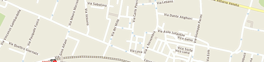 Mappa della impresa bue antonio a TORRE ANNUNZIATA