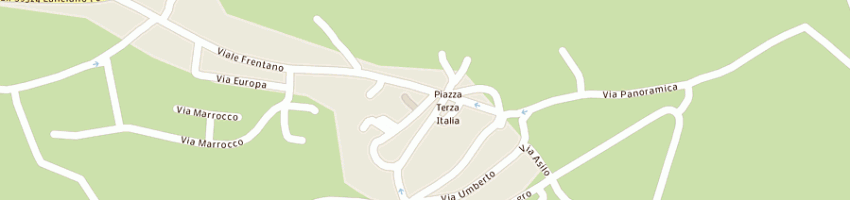 Mappa della impresa top service plastic srl di cerrone e di filippo a MOZZAGROGNA