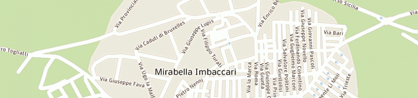 Mappa della impresa municipio a MIRABELLA IMBACCARI
