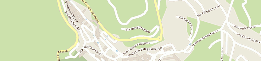 Mappa della impresa istituto di bellezza di tiziana di vincenzo a ATESSA