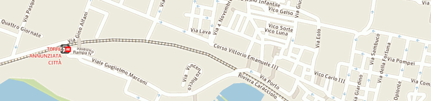 Mappa della impresa marra luigi sas a TORRE ANNUNZIATA