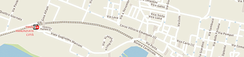 Mappa della impresa planet jeans di cristiano antonio a TORRE ANNUNZIATA