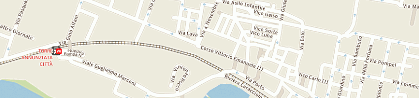 Mappa della impresa charlot trendsetter di gelsomino rosalia a TORRE ANNUNZIATA