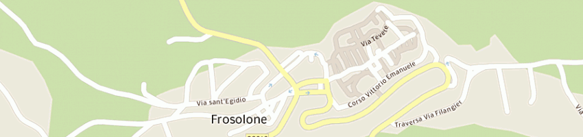 Mappa della impresa di biase mobilificio a FROSOLONE