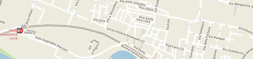 Mappa della impresa langella fratelli (snc) a TORRE ANNUNZIATA