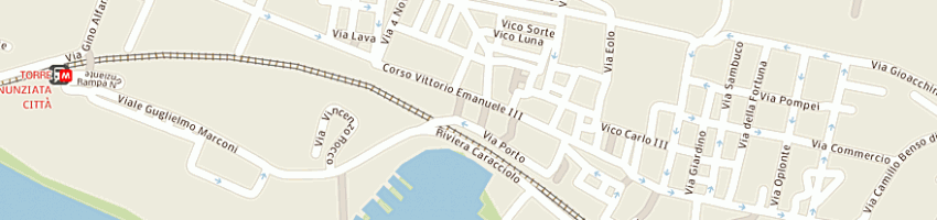 Mappa della impresa izzo mario a TORRE ANNUNZIATA