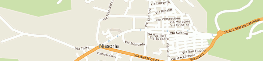 Mappa della impresa ufficio recapito a NISSORIA