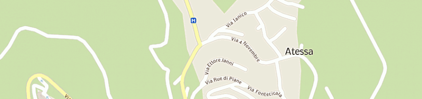 Mappa della impresa agriturismo la quercia a ATESSA