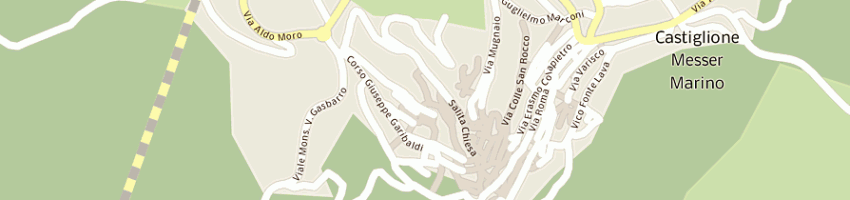 Mappa della impresa sciartilli vincenzo a CASTIGLIONE MESSER MARINO