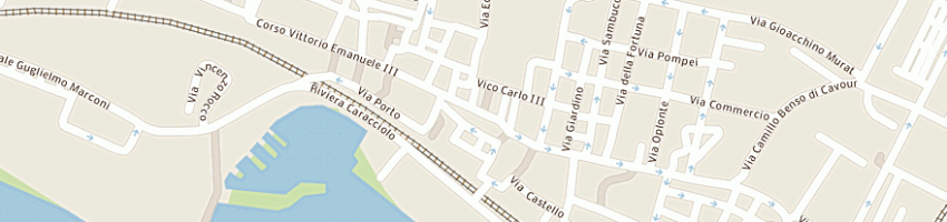 Mappa della impresa bucciero ida a TORRE ANNUNZIATA