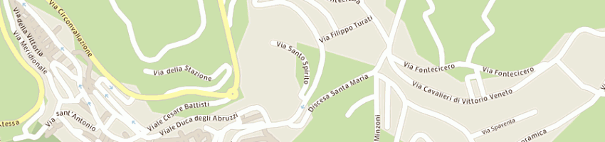 Mappa della impresa autotrasporti palena vincenzo e c (snc) a ATESSA