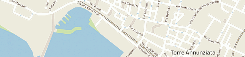Mappa della impresa devuse societa' consortile a rl a TORRE ANNUNZIATA