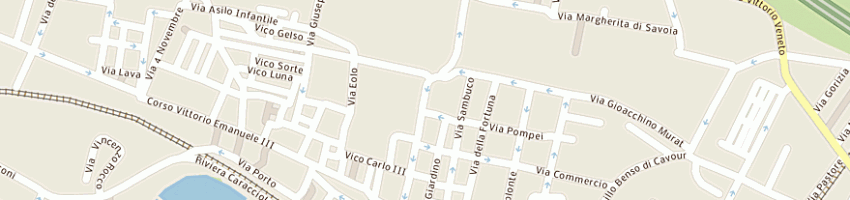 Mappa della impresa hotel garden a NAPOLI