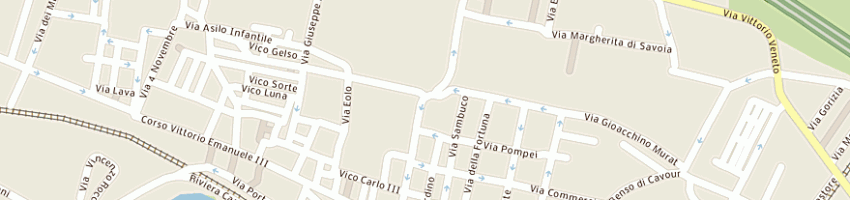 Mappa della impresa le foyer de kriss di mariano barone e csas a NAPOLI