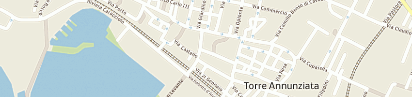 Mappa della impresa travino giovanni a NAPOLI