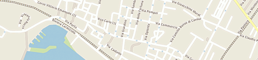 Mappa della impresa scuole pubbliche scuola materna plesso rione incis b a NAPOLI