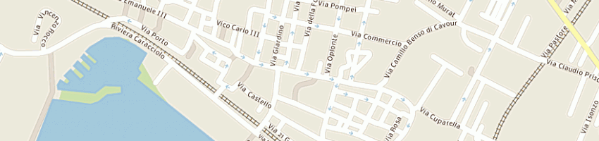 Mappa della impresa farmacia talamo a TORRE ANNUNZIATA