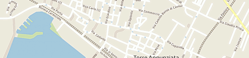 Mappa della impresa principe rosaria a TORRE ANNUNZIATA