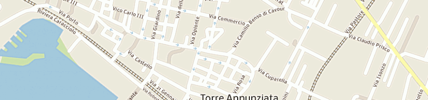 Mappa della impresa giordano srl a TORRE ANNUNZIATA