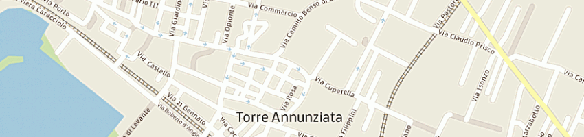 Mappa della impresa sorrentino salvatore a TORRE ANNUNZIATA