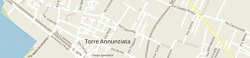 Mappa della impresa coiss srl a TORRE ANNUNZIATA