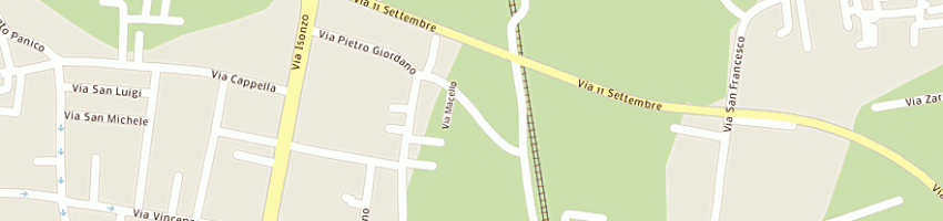 Mappa della impresa vigili del fuoco a MARIGLIANO