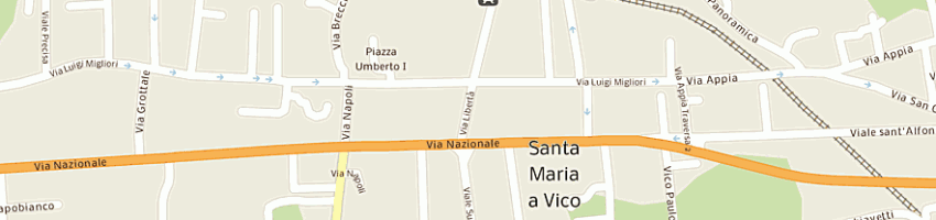 Mappa della impresa studio legale associato cannata caprio a SANTA MARIA A VICO