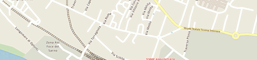 Mappa della impresa fondisud di crispino anna sas a NAPOLI