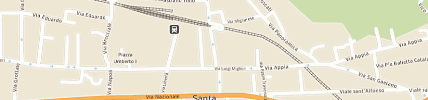 Mappa della impresa manifattura marika di laudiero marialuisa e c sas a SANTA MARIA A VICO