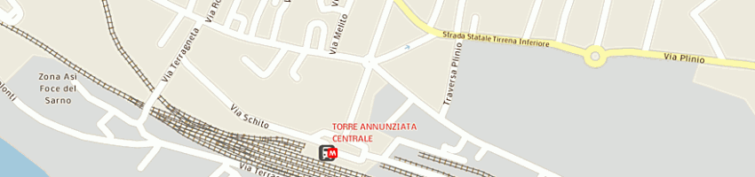 Mappa della impresa istituto nazionale previdenza sociale a TORRE ANNUNZIATA