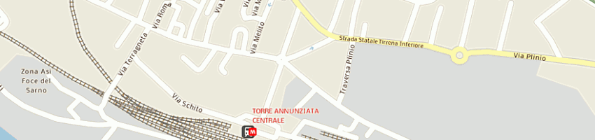 Mappa della impresa poste italiane spa a TORRE ANNUNZIATA