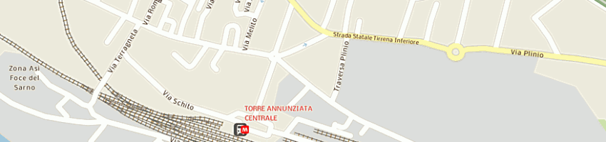 Mappa della impresa c e s informatica srl a TORRE ANNUNZIATA