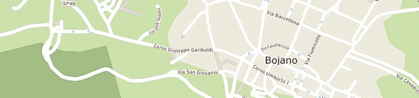 Mappa della impresa laboratorio 3d di priolo gino a BOJANO