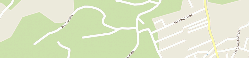 Mappa della impresa mobi costruzioni sas dell'ingmichele bianco e c a OTTAVIANO