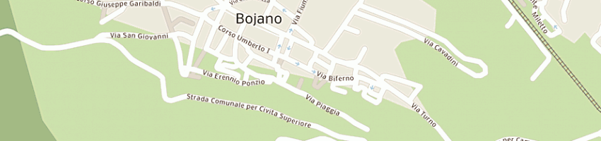 Mappa della impresa autotrasporti d'aloia di d'aloia domenico e c a BOJANO