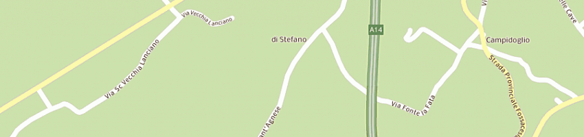 Mappa della impresa de simone nicola francesco agriturismo villa vetiche a FOSSACESIA