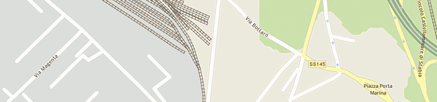 Mappa della impresa stabia gomme srl a TORRE ANNUNZIATA