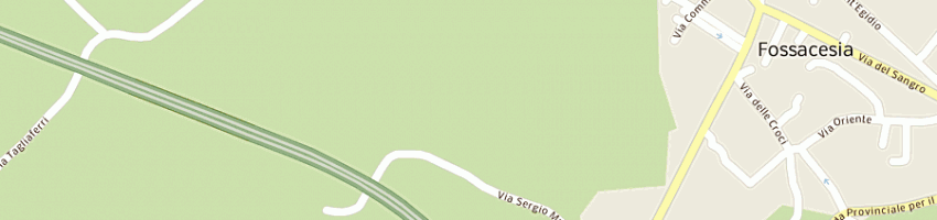 Mappa della impresa poste italiane a FOSSACESIA