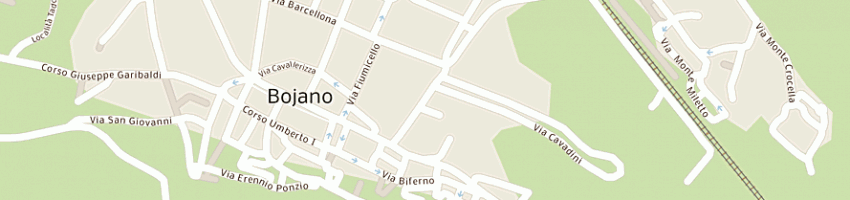 Mappa della impresa di petta erminio a BOJANO