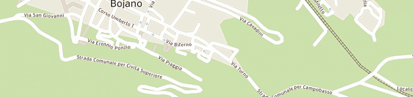 Mappa della impresa spina amedeo a BOJANO