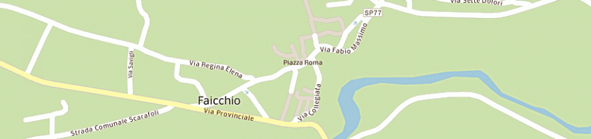 Mappa della impresa farmacia terreri donata a FAICCHIO