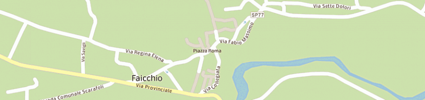Mappa della impresa comune - polizia municipale a FAICCHIO