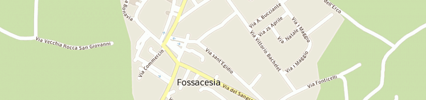 Mappa della impresa farmacia verratti erede a FOSSACESIA