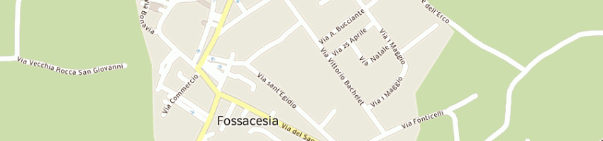 Mappa della impresa scuola materna a FOSSACESIA