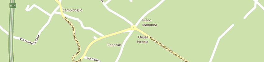 Mappa della impresa paolucci giovanni a FOSSACESIA