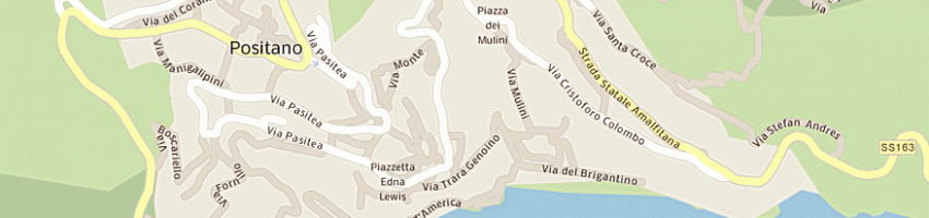 Mappa della impresa macelleria scirocco snc a POSITANO