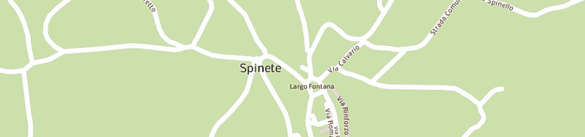 Mappa della impresa tomasi giuseppe a SPINETE