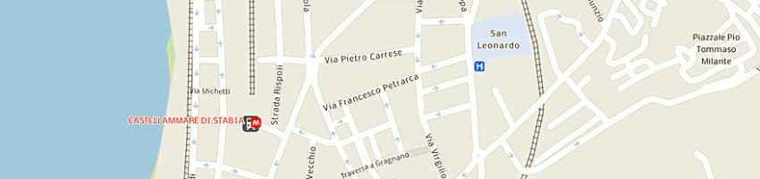 Mappa della impresa bar vittorio srl a NAPOLI