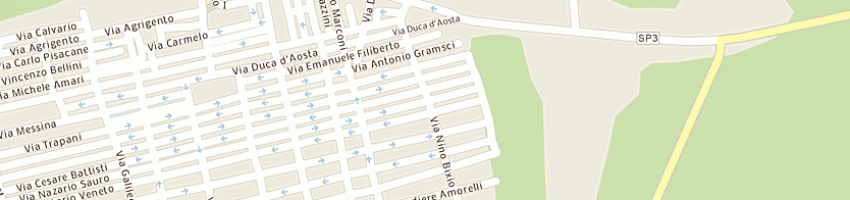 Mappa della impresa mobili uno p di peluso giovanni a ACATE